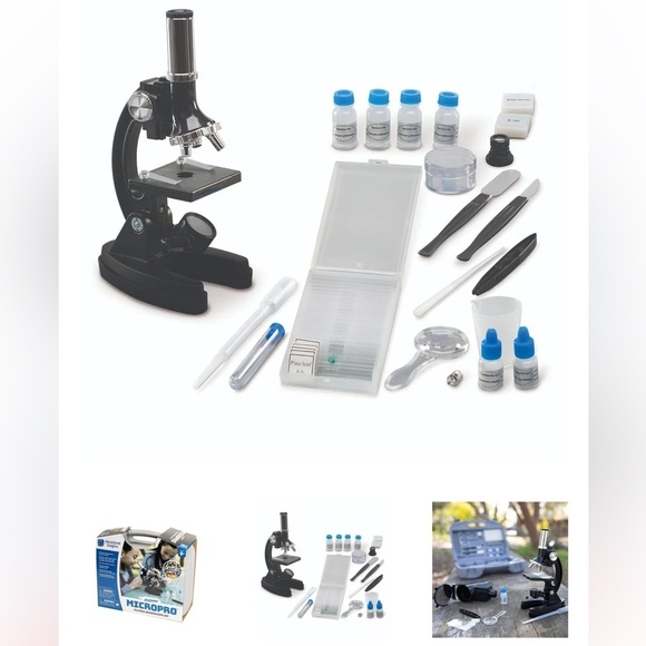 Brand new with tags! Kids microscope set STEM science educational learning - Picture 3 of 8